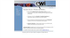 Desktop Screenshot of expertweather.com
